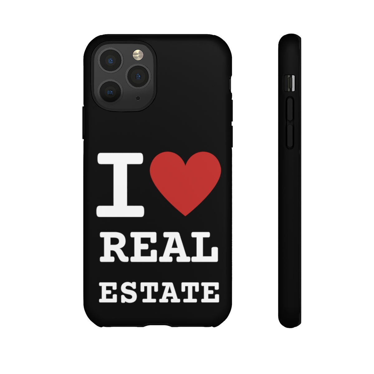 Tough Case - I Heart - Black (31 Sizes)