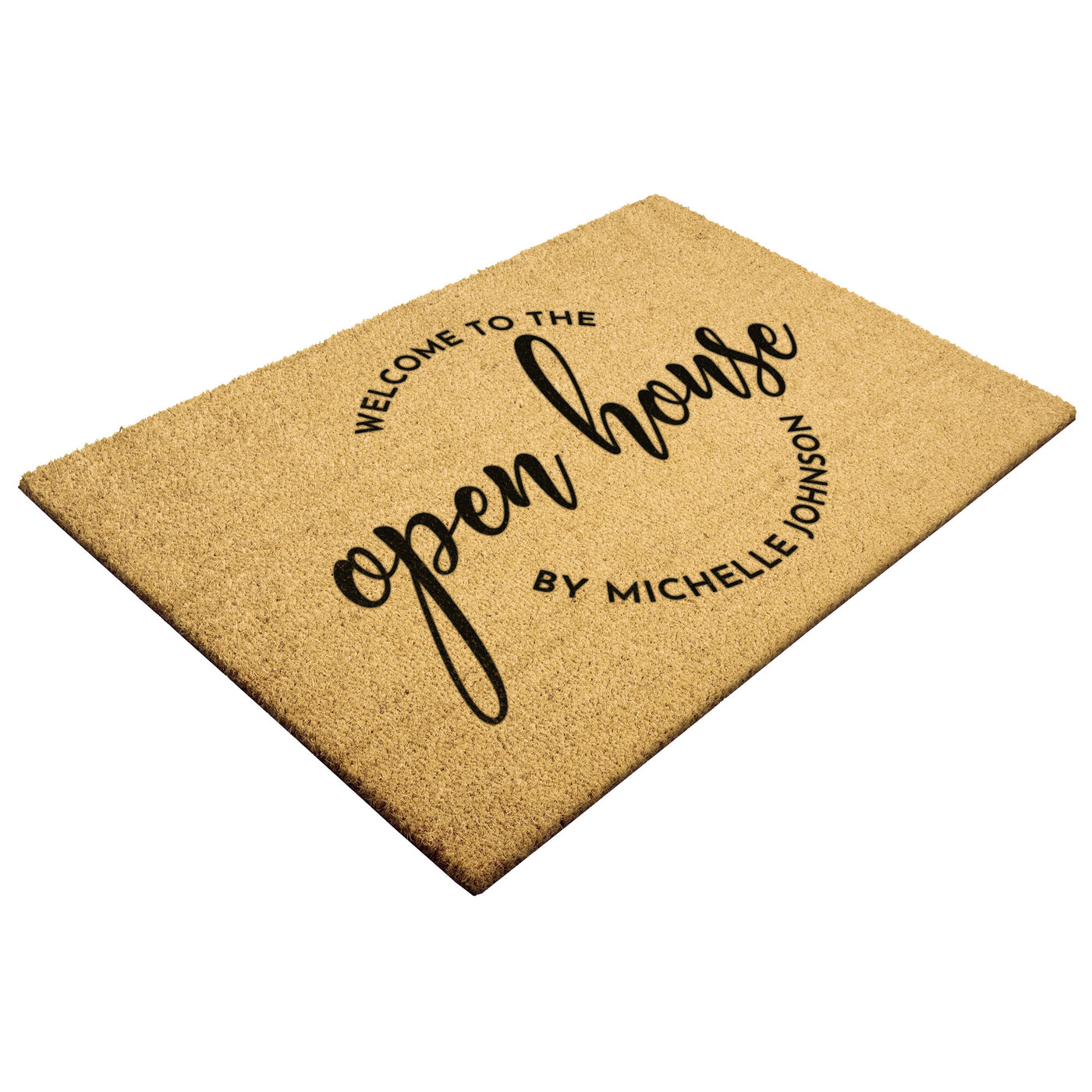 Custom Open House Mat - 02