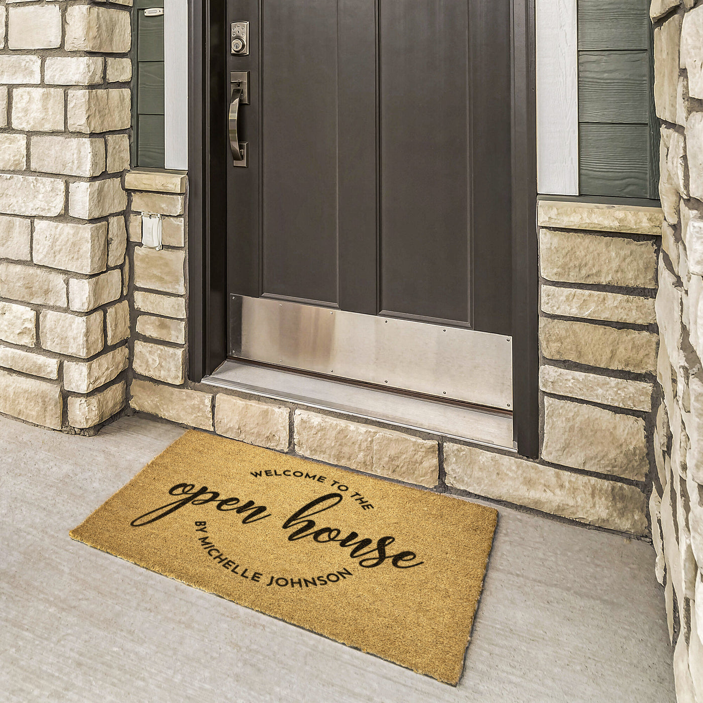 Custom Open House Mat - 02
