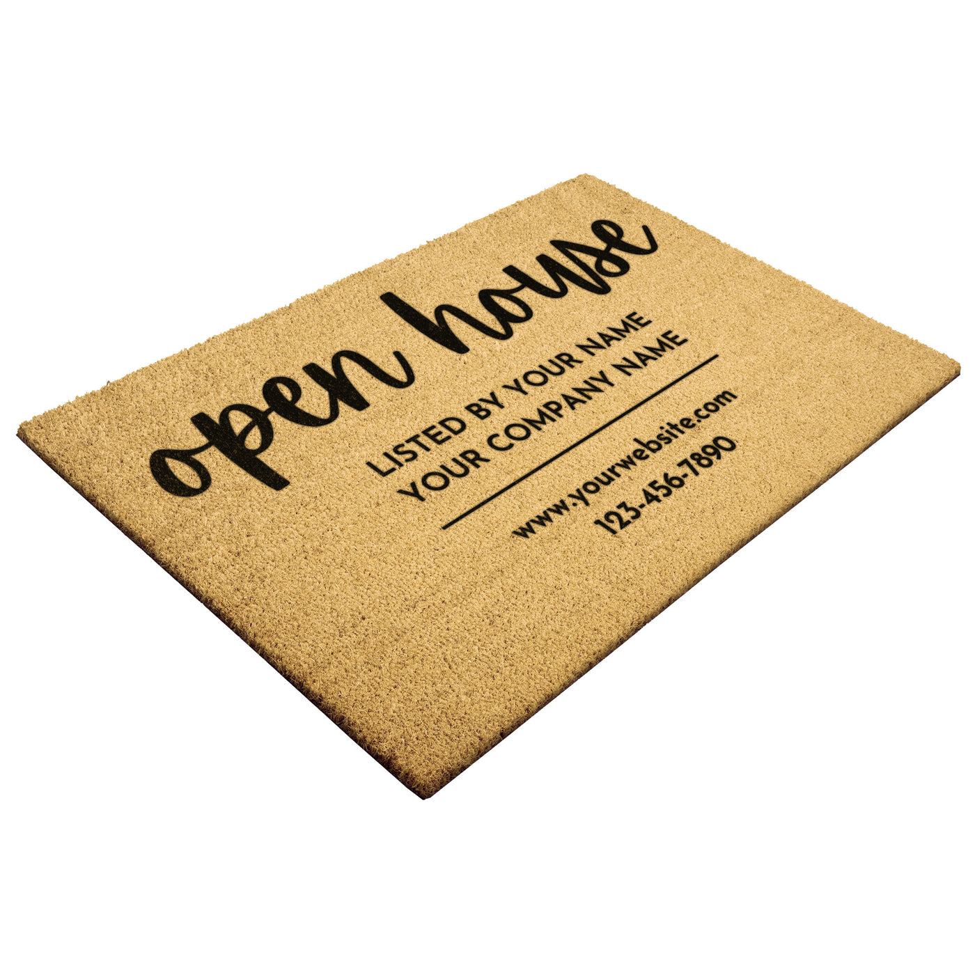 Custom Open House Mat - 04