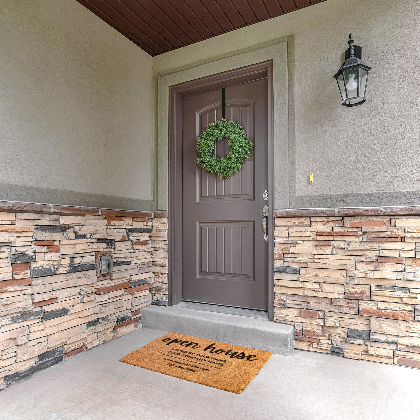Custom Open House Mat - 04