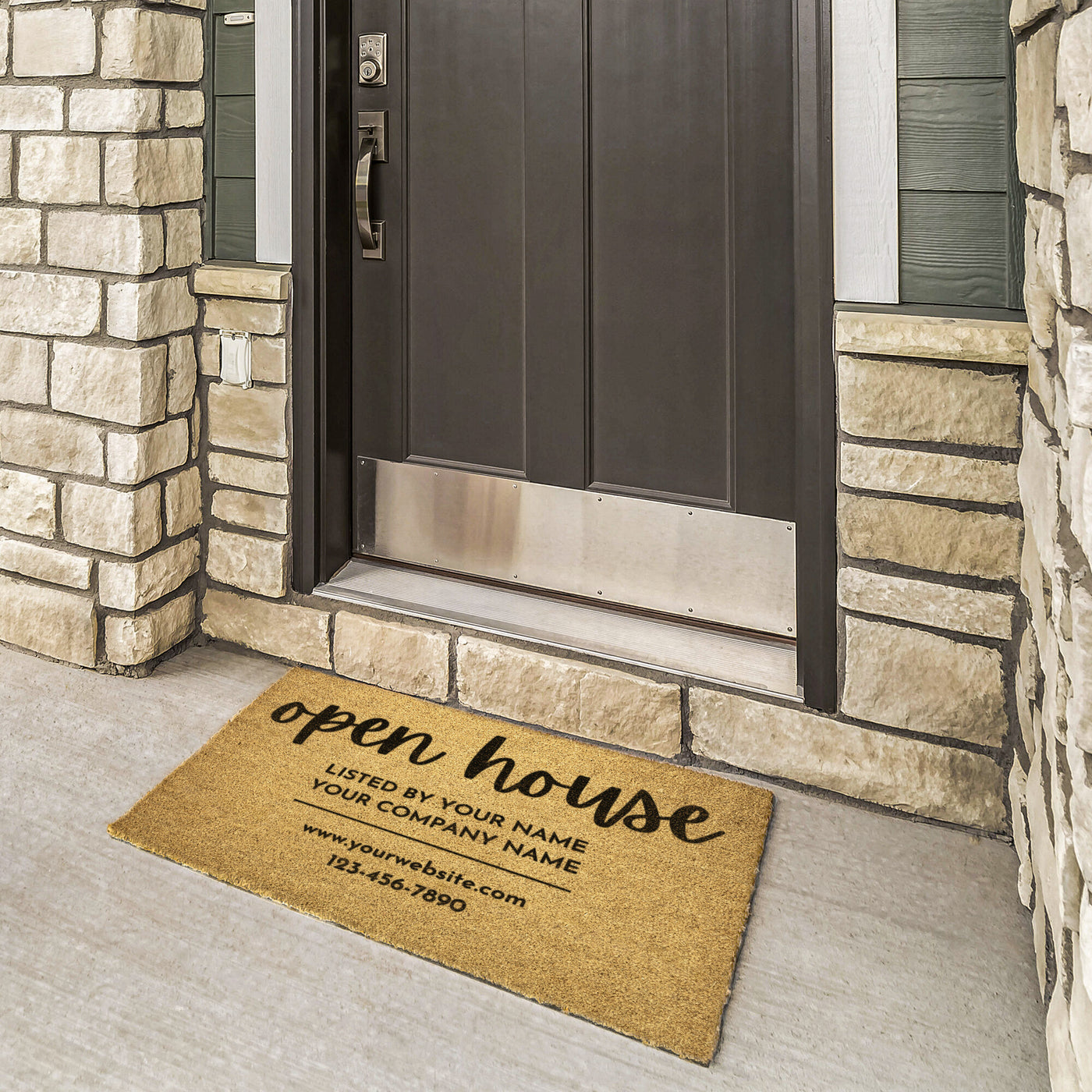Custom Open House Mat - 04
