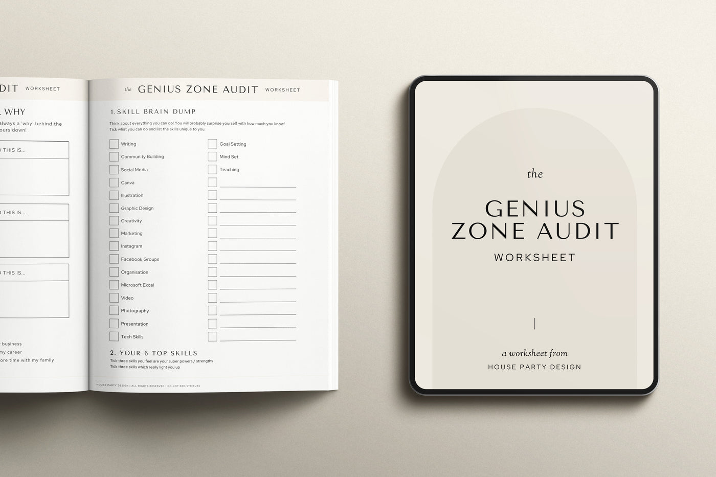 Workbook - Genius Zone Audit