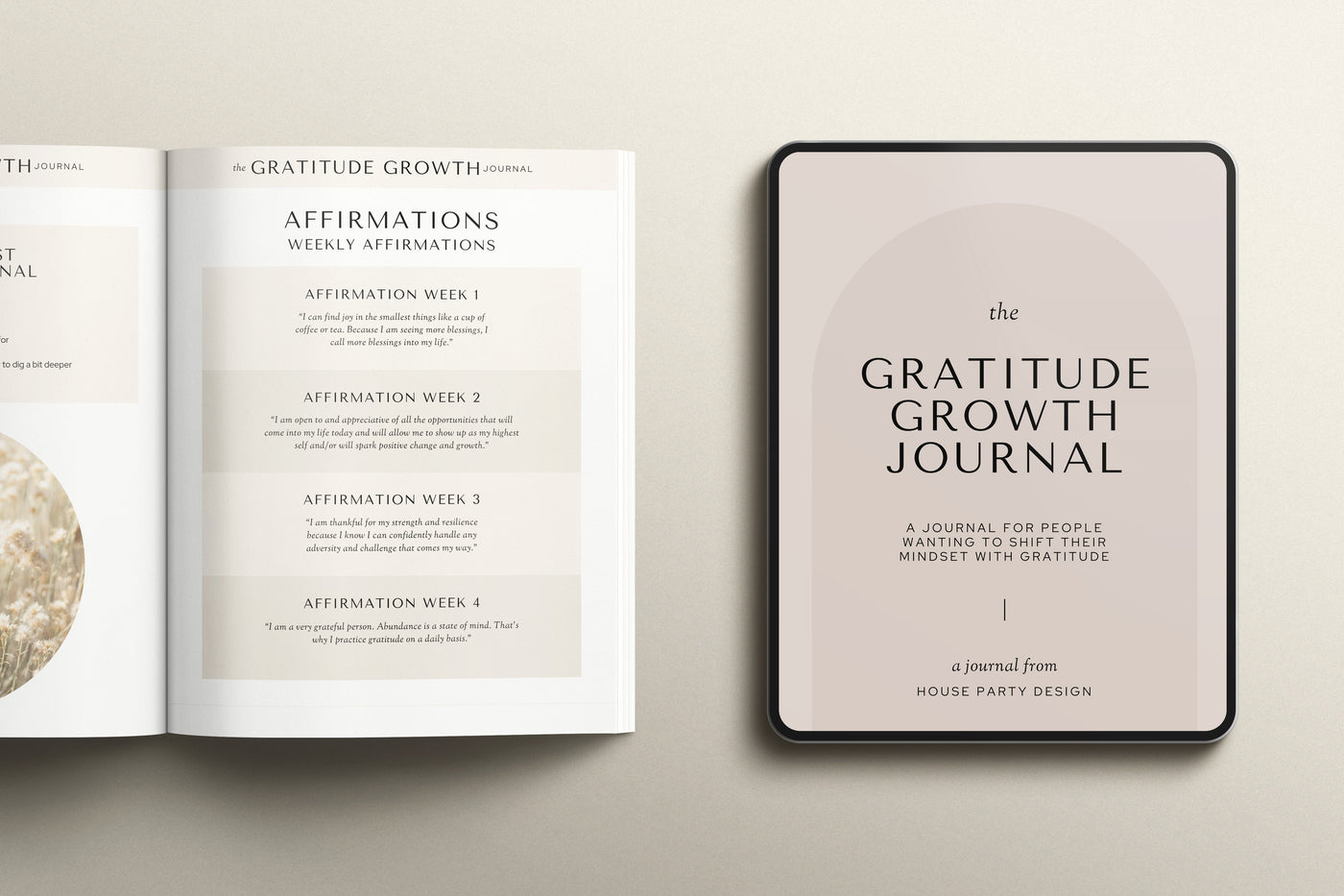 Journal - Gratitude Growth Journal