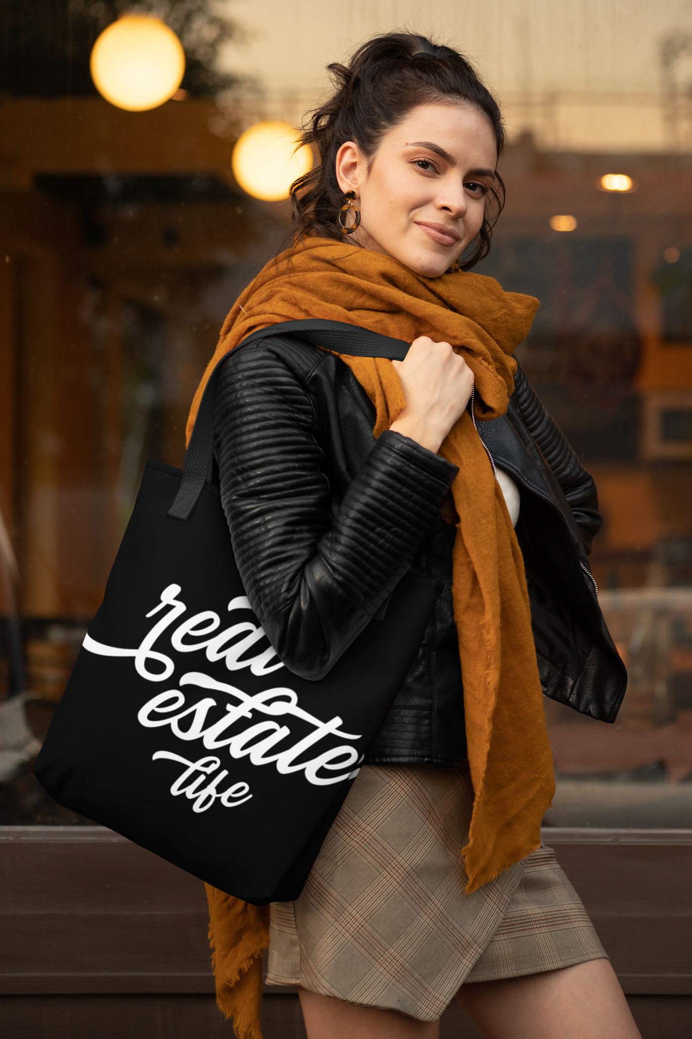 Tote Bag - Real Estate Life - Black