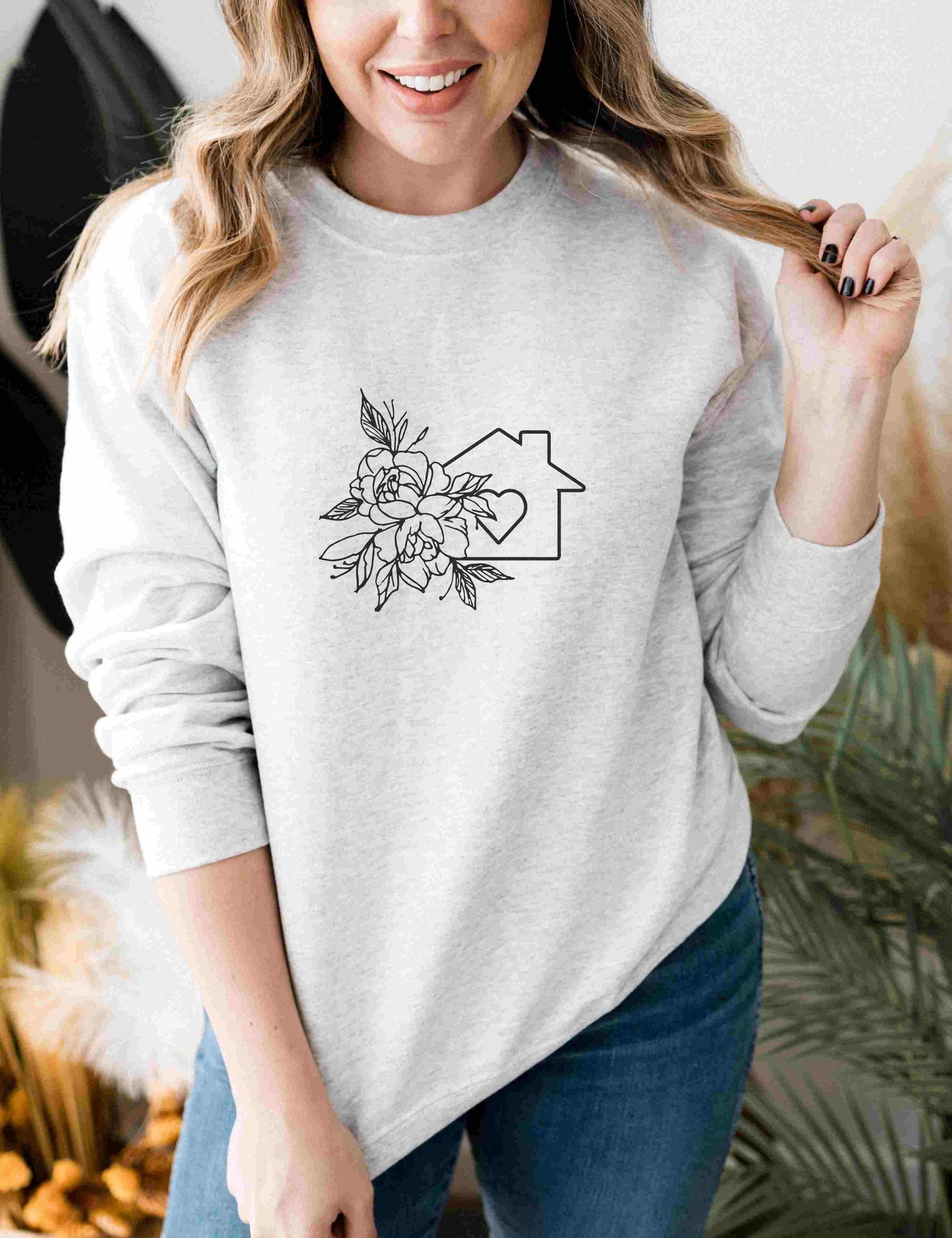 Sweatshirt - Floral House