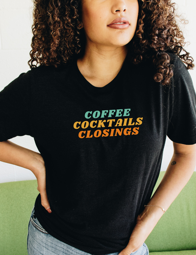 Tee - Coffee Cocktails Closings