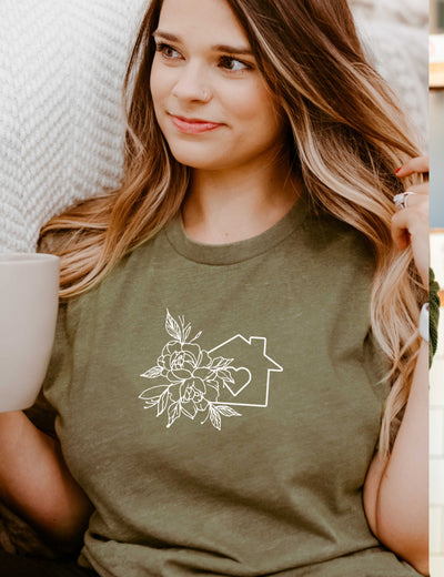 Tee - Floral House
