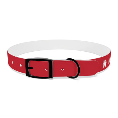 Dog Collar - My Mom Sells Houses - Red