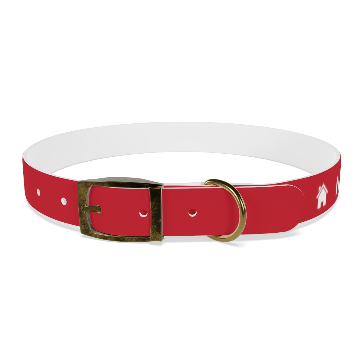 Dog Collar - My Dad Sells Houses - Red