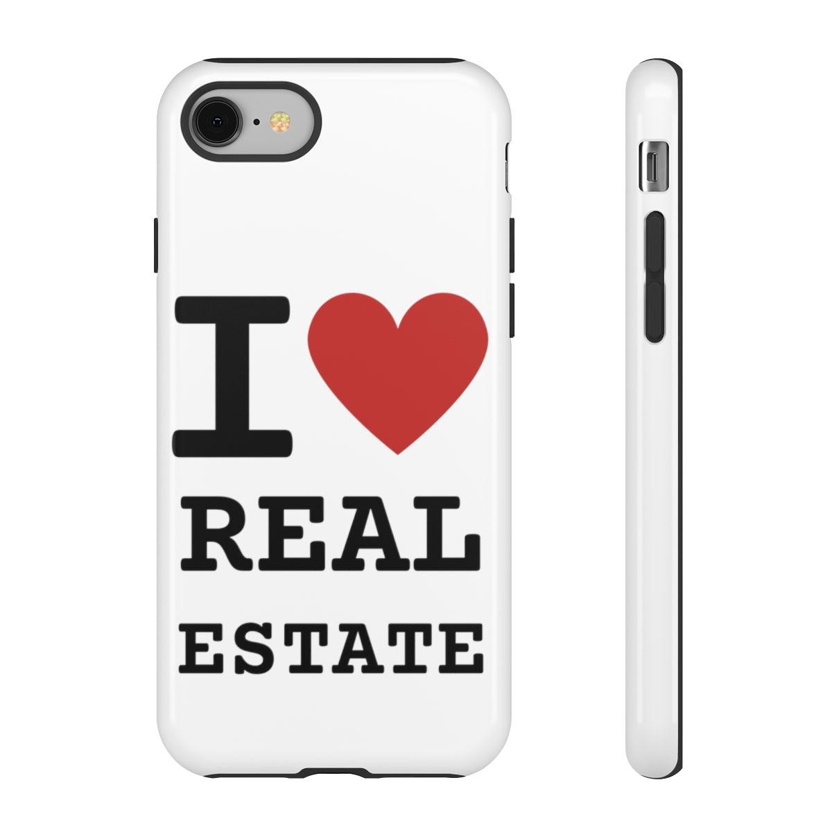 Tough Case - I Heart - White (31 Sizes)