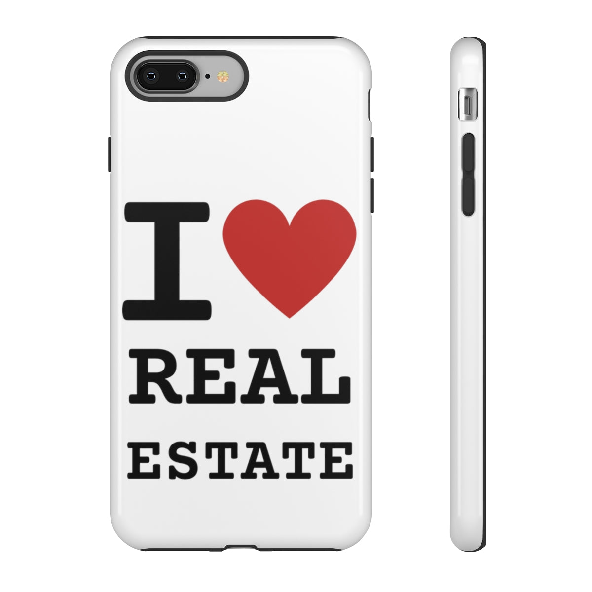 Tough Case - I Heart - White (31 Sizes)