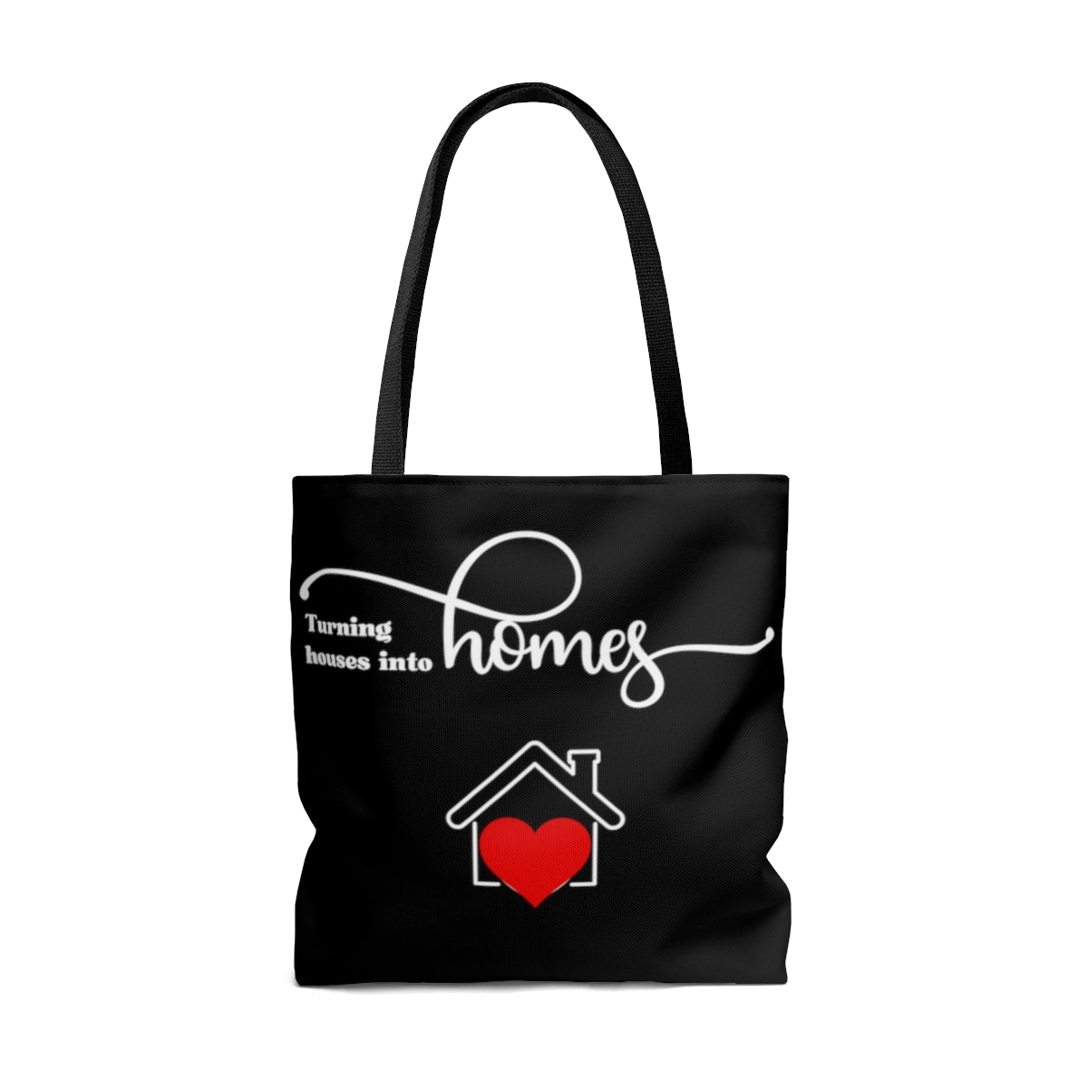 Tote Bag - Houses to Homes - Black