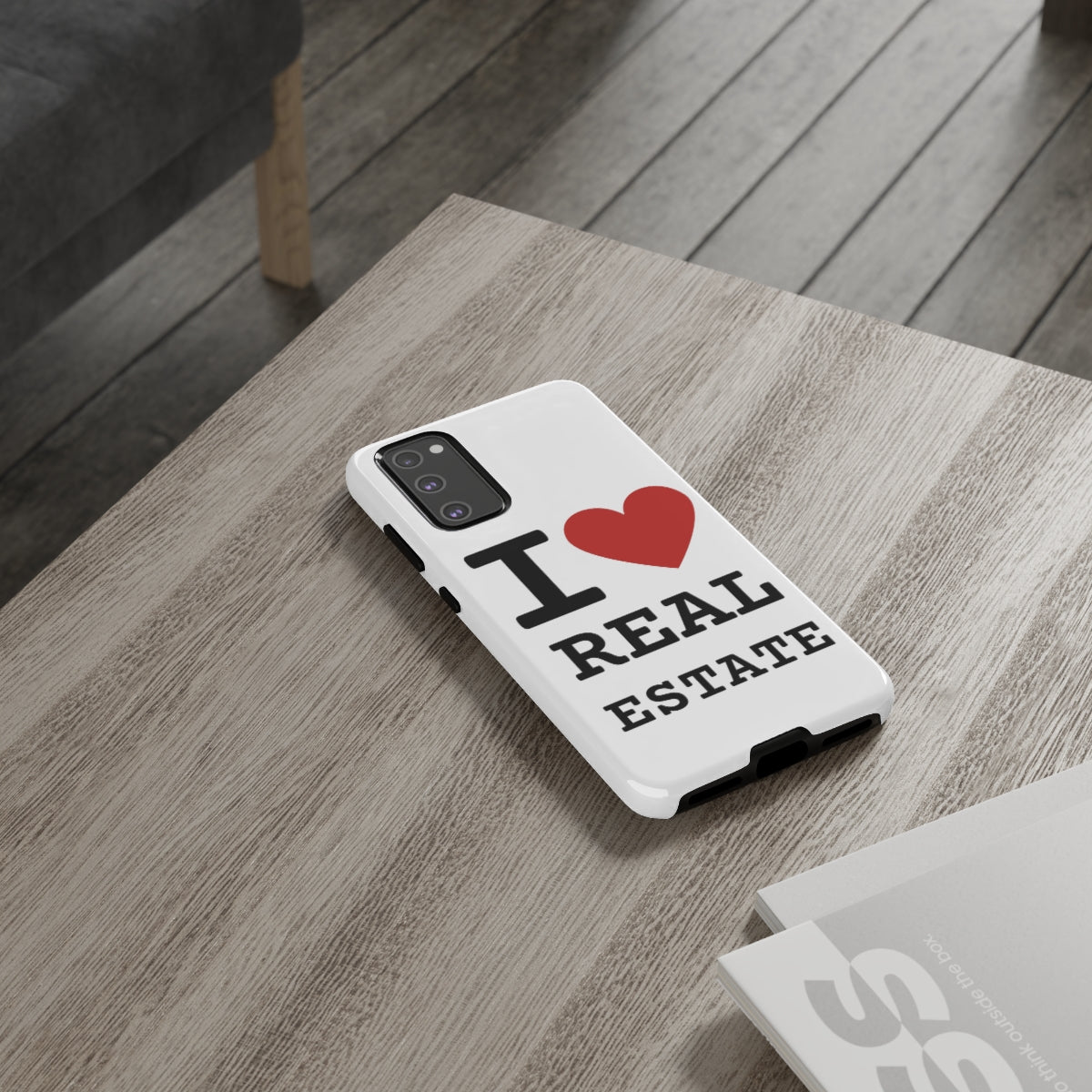 Tough Case - I Heart - White (31 Sizes)