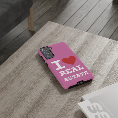 Tough Case - I Heart - Pink (31 Sizes)