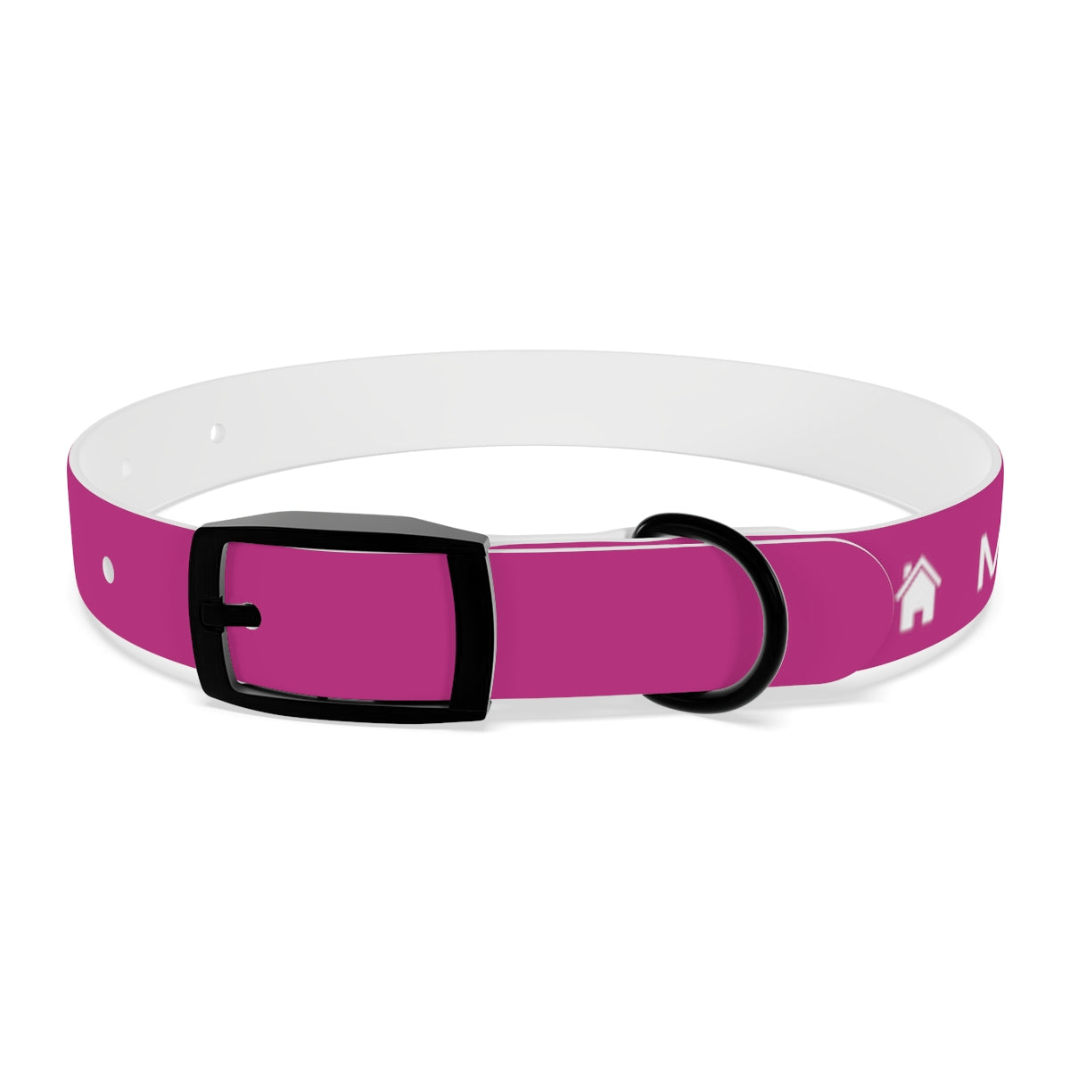 Dog Collar - My Dad Sells Houses - Pink