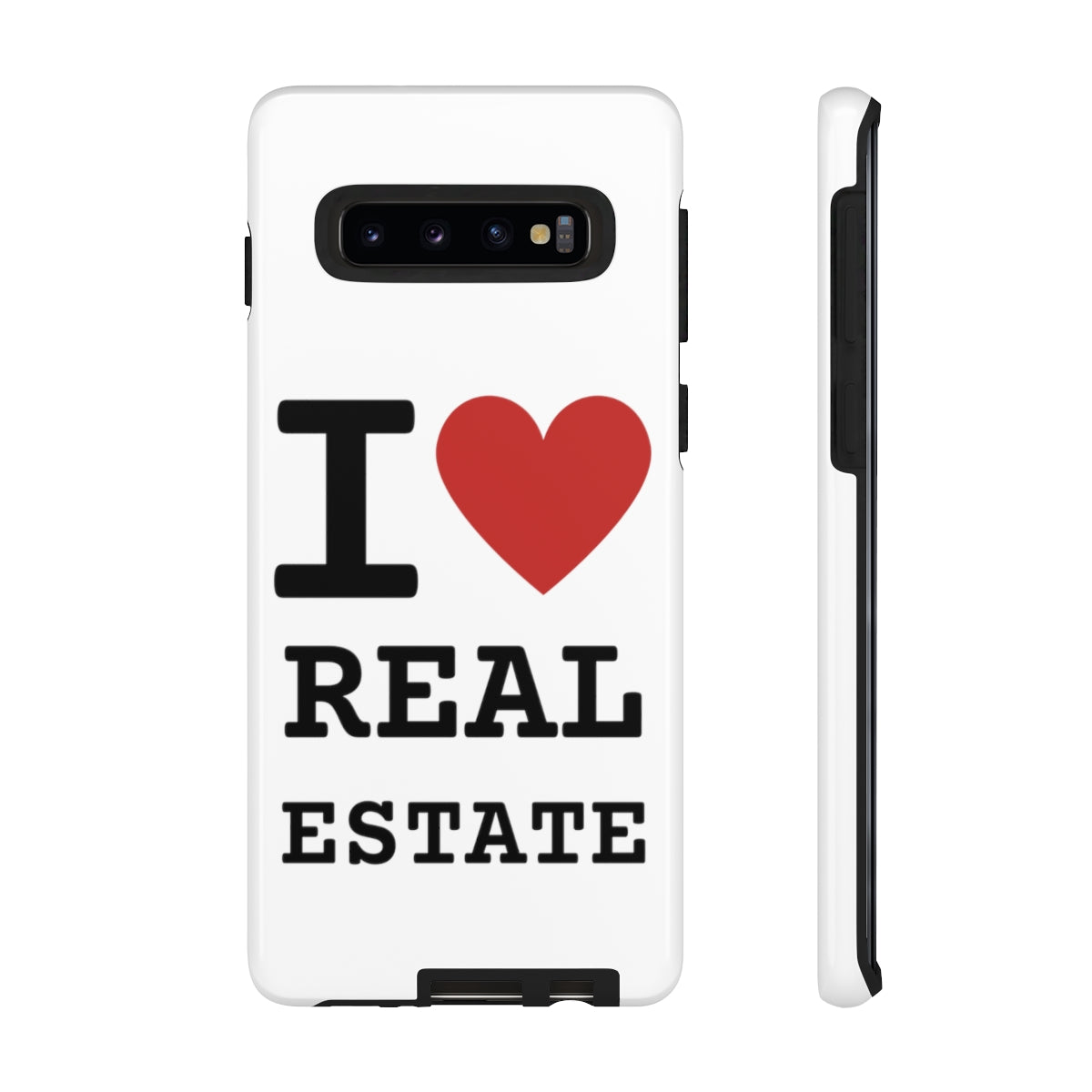 Tough Case - I Heart - White (31 Sizes)