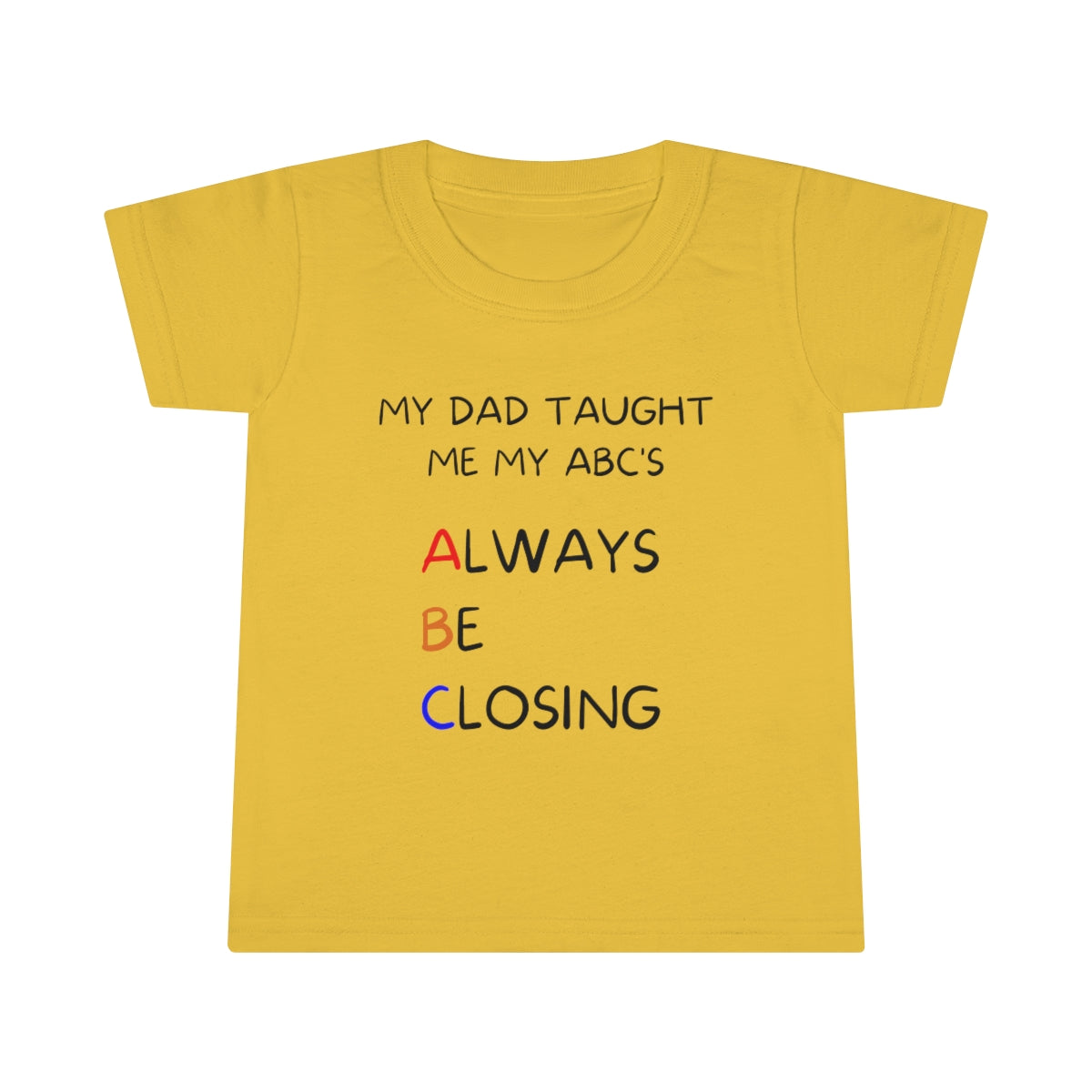 Toddler Tee - ABC's Dad