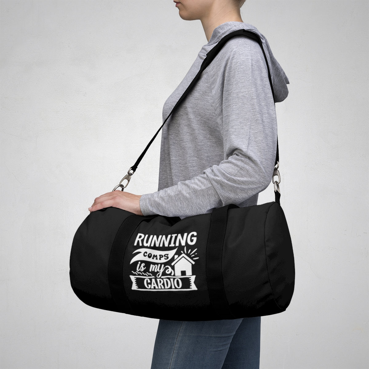 Duffel Bag- Running Comps Cardio 2 - Black