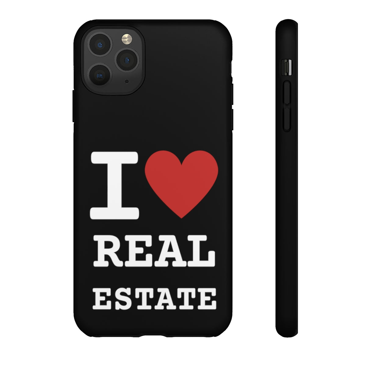 Tough Case - I Heart - Black (31 Sizes)