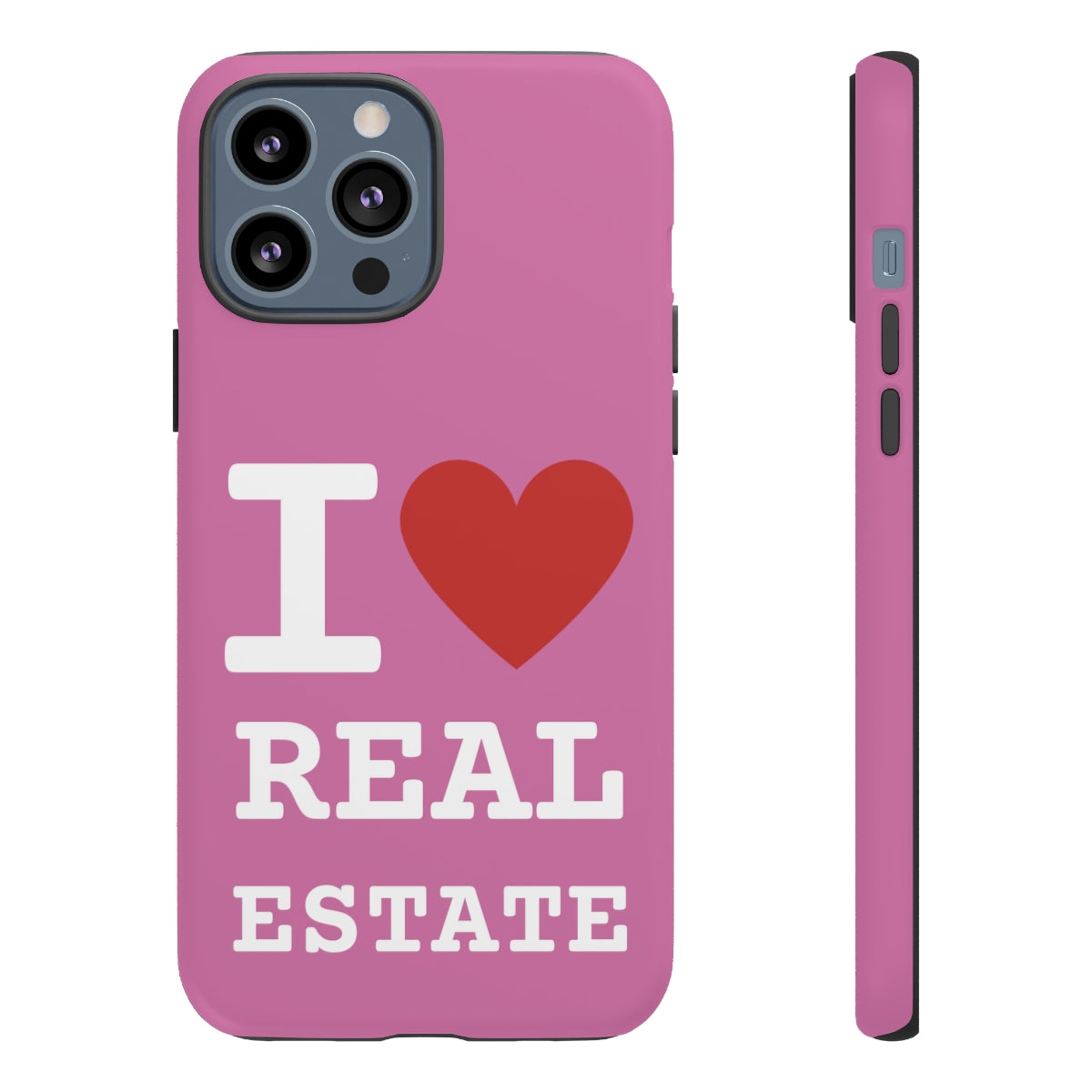 Tough Case - I Heart - Pink (31 Sizes)