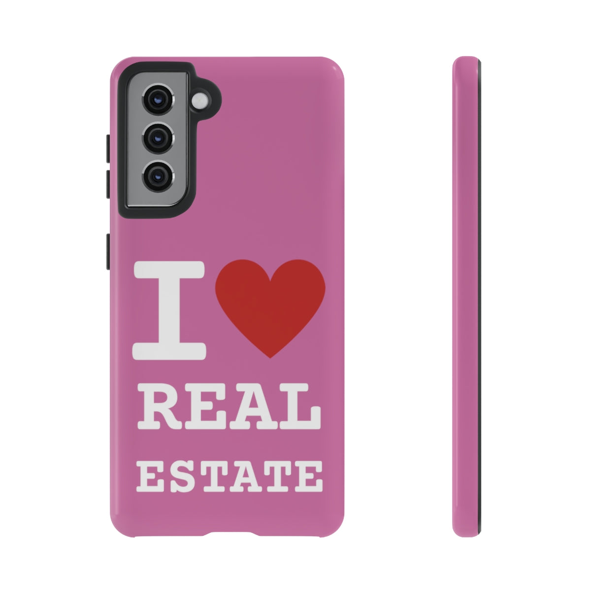 Tough Case - I Heart - Pink (31 Sizes)