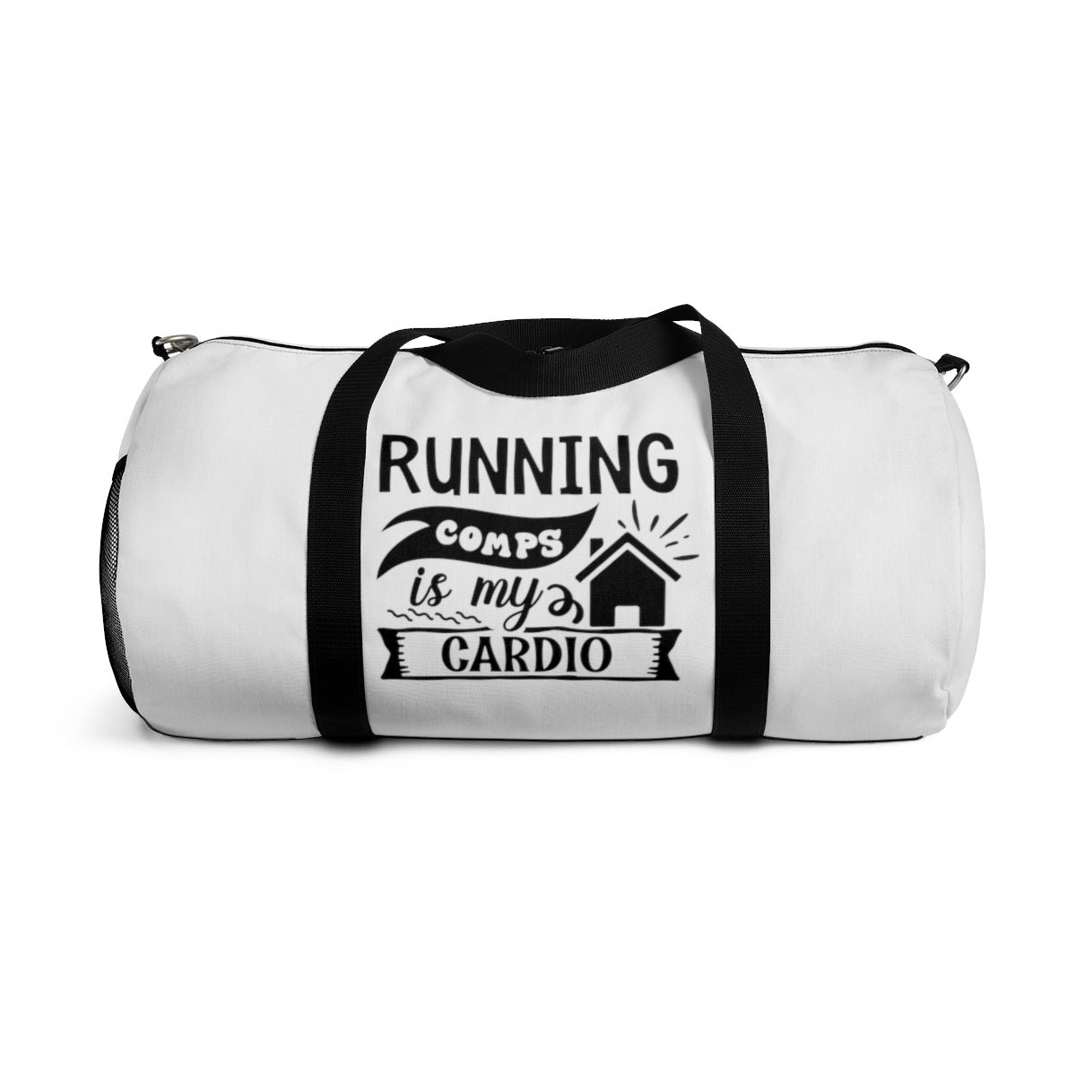 Duffel Bag- Running Comps Cardio 2 - White