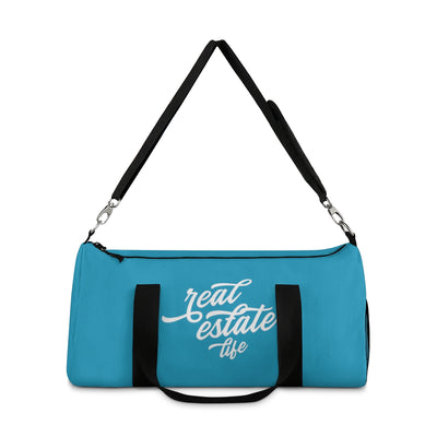 Duffel Bag - Real Estate Life - Turquoise