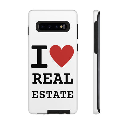 Tough Case - I Heart - White (31 Sizes)