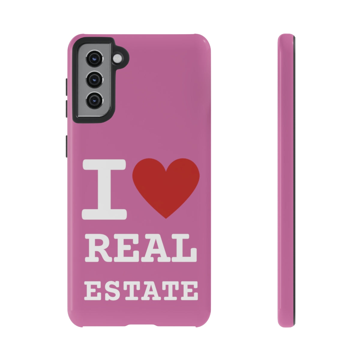 Tough Case - I Heart - Pink (31 Sizes)