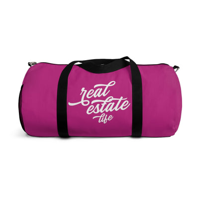 Duffel Bag - Real Estate Life - Pink