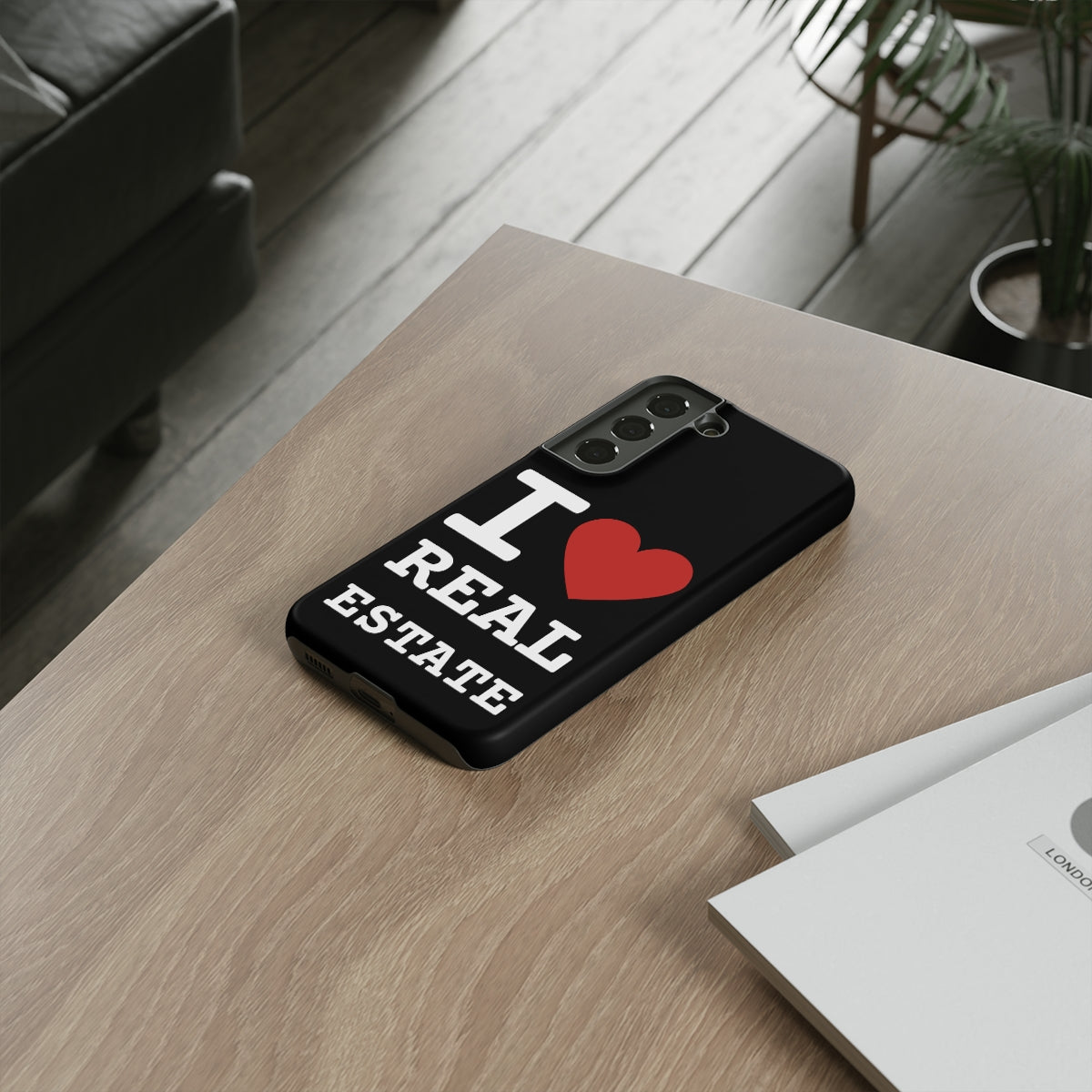 Tough Case - I Heart - Black (31 Sizes)