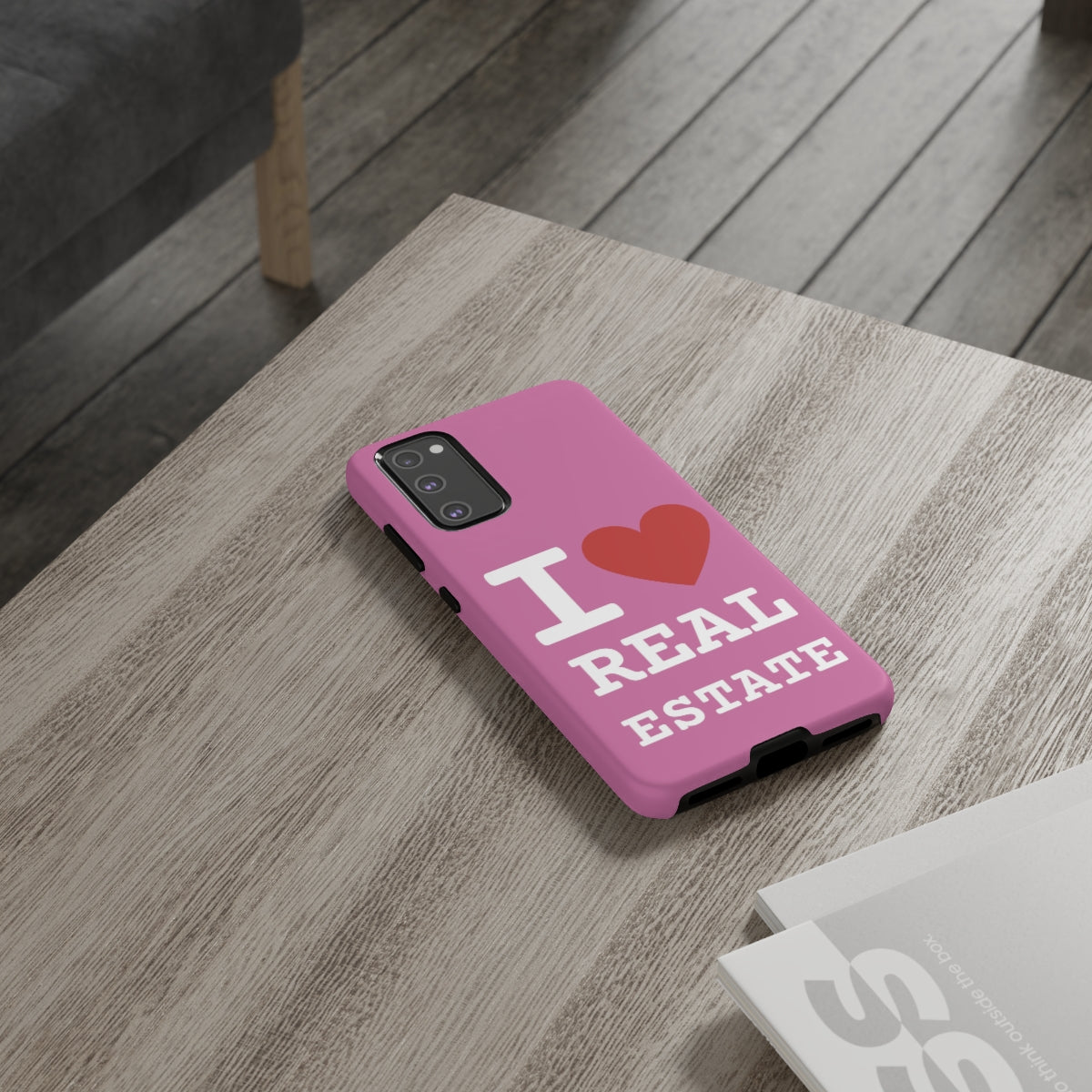 Tough Case - I Heart - Pink (31 Sizes)