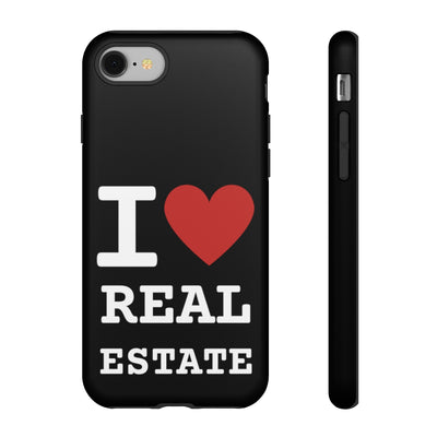 Tough Case - I Heart - Black (31 Sizes)