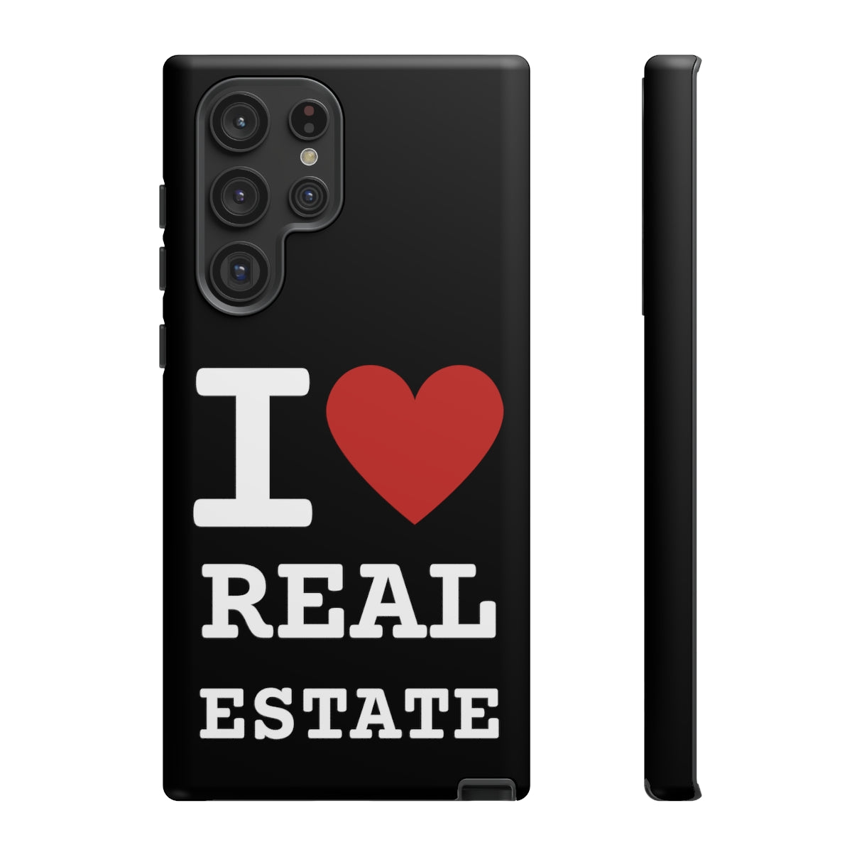 Tough Case - I Heart - Black (31 Sizes)