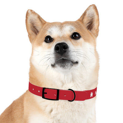 Dog Collar - My Dad Sells Houses - Red