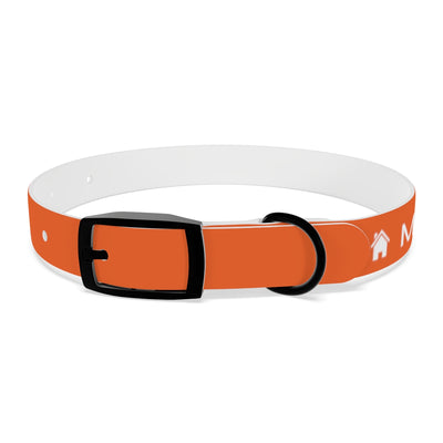 Dog Collar - My Mom Sells Houses - Orange