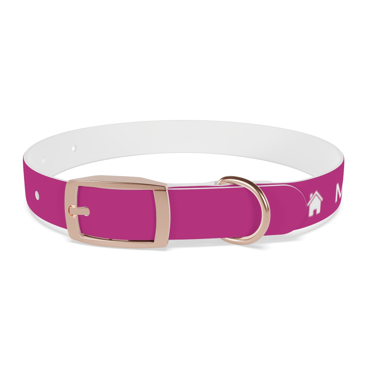 Dog Collar - My Dad Sells Houses - Pink