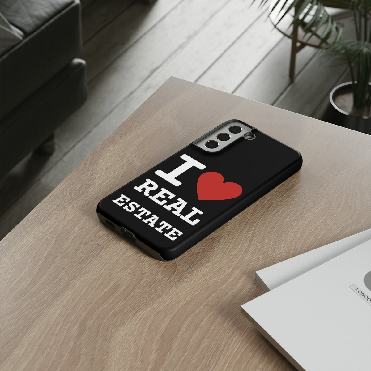 Tough Case - I Heart - Black (31 Sizes)