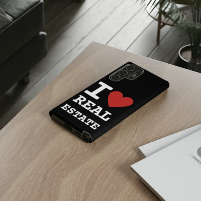 Tough Case - I Heart - Black (31 Sizes)