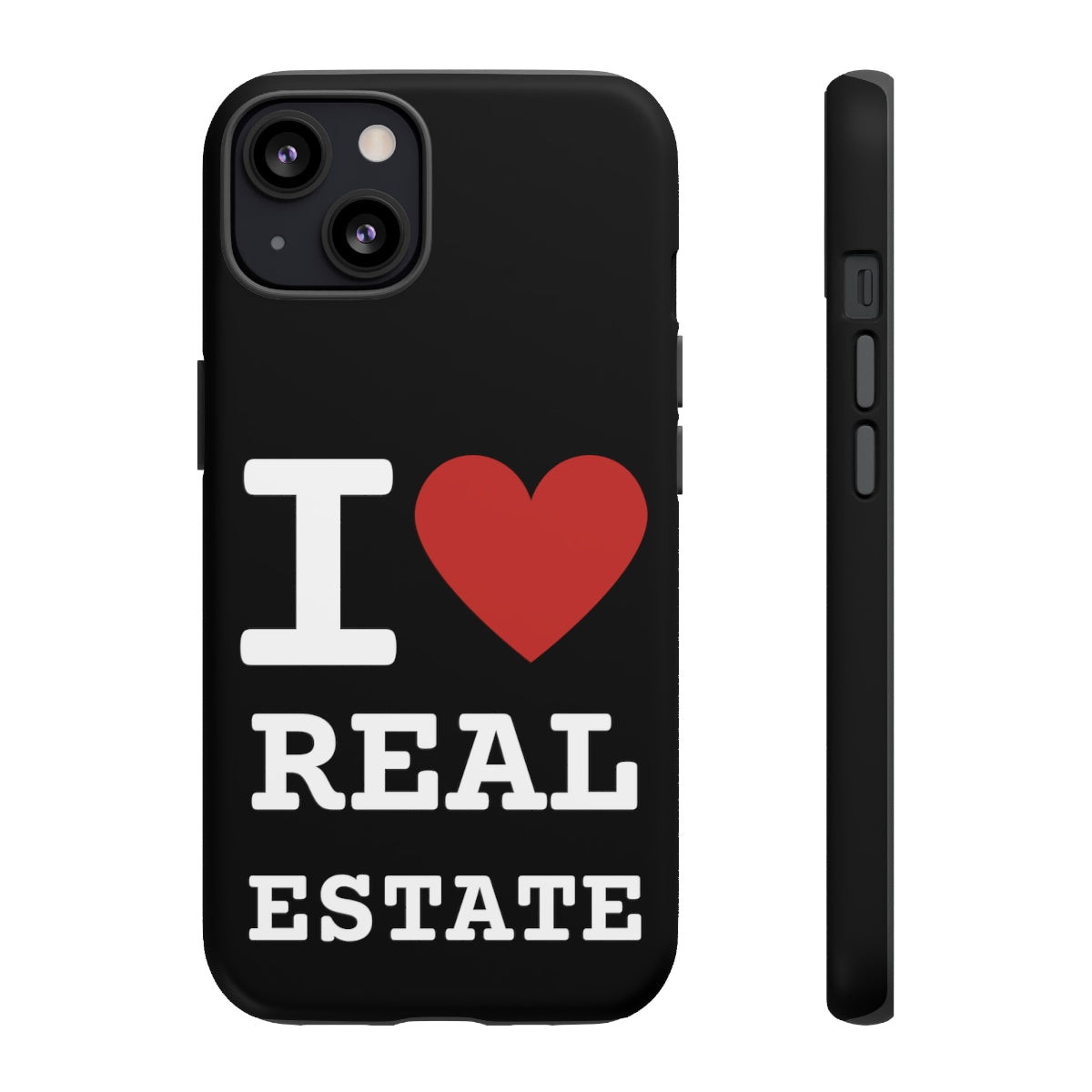 Tough Case - I Heart - Black (31 Sizes)