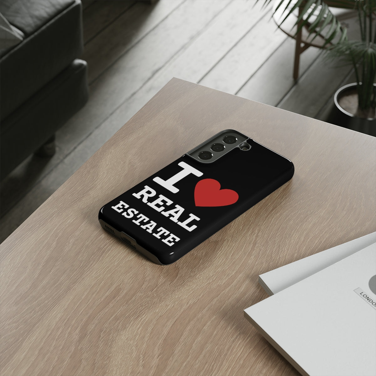 Tough Case - I Heart - Black (31 Sizes)