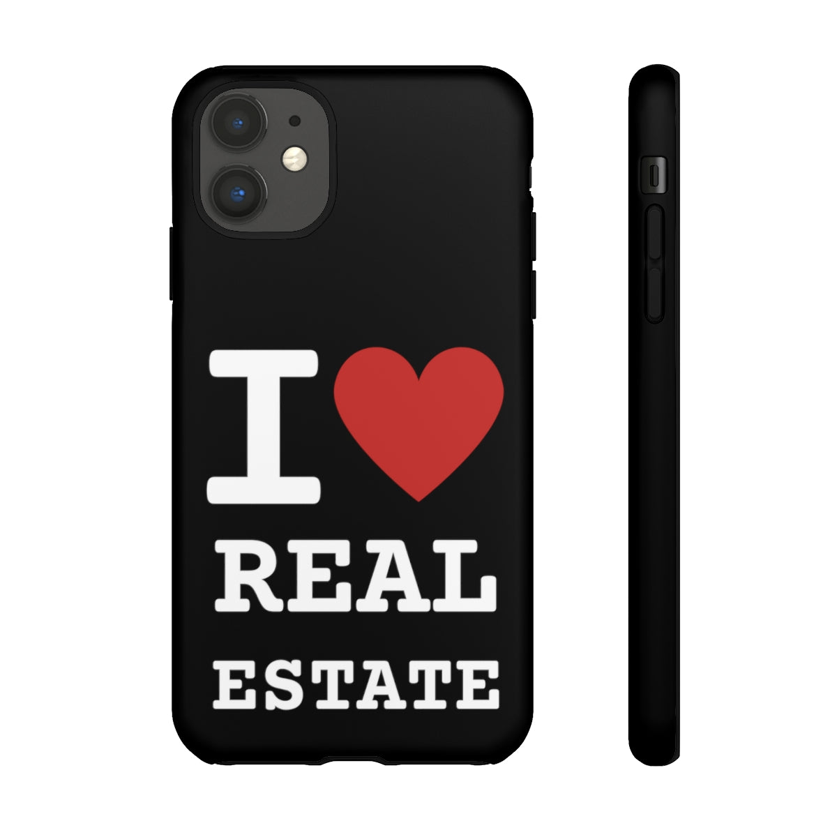 Tough Case - I Heart - Black (31 Sizes)