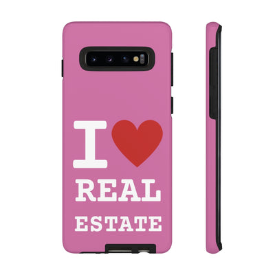 Tough Case - I Heart - Pink (31 Sizes)