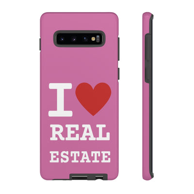 Tough Case - I Heart - Pink (31 Sizes)