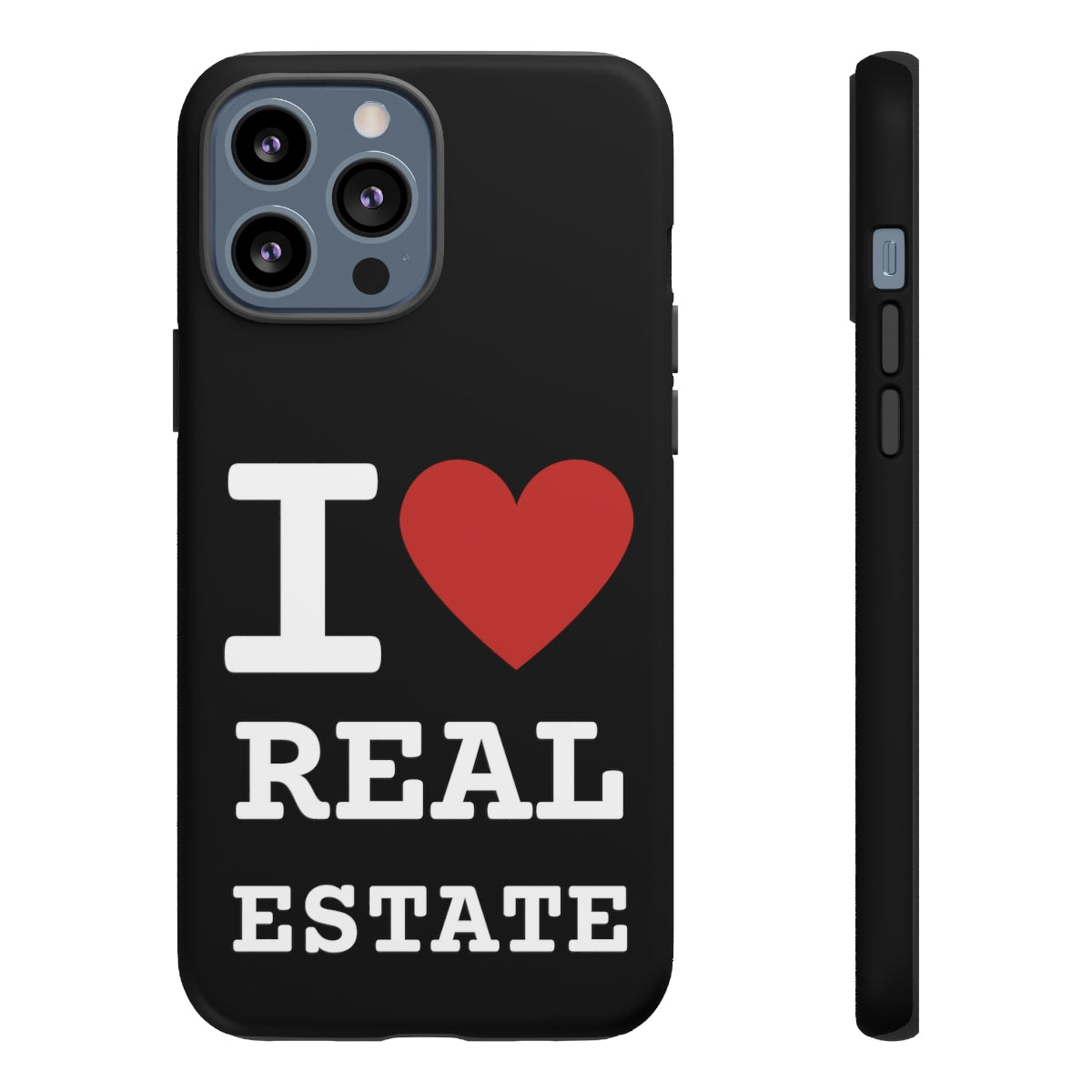 Tough Case - I Heart - Black (31 Sizes)