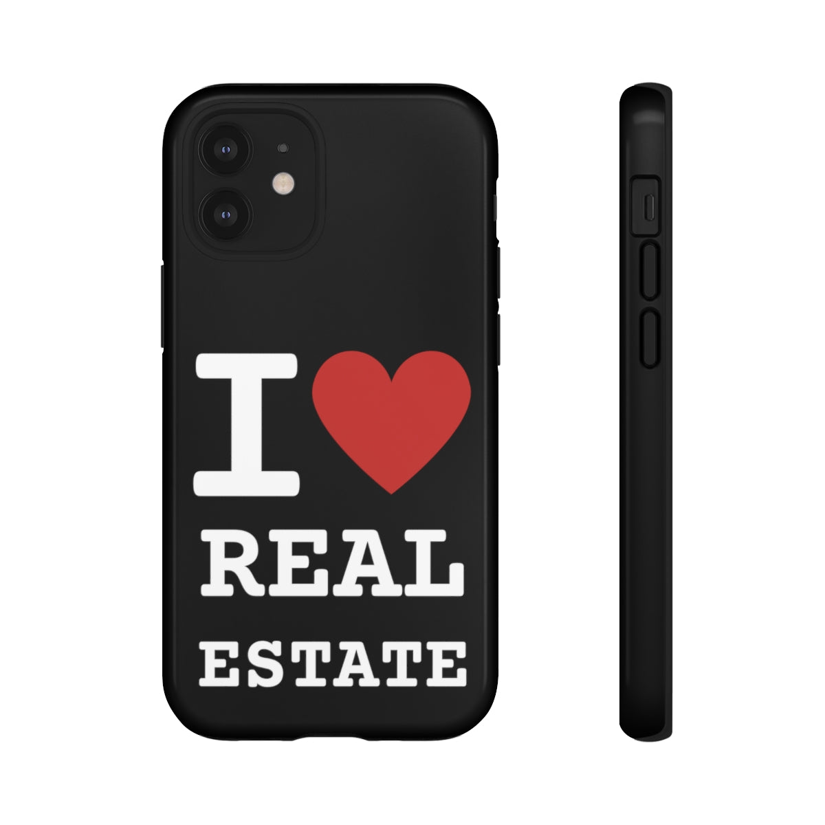 Tough Case - I Heart - Black (31 Sizes)