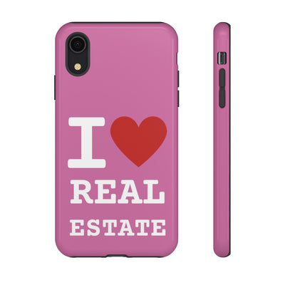 Tough Case - I Heart - Pink (31 Sizes)