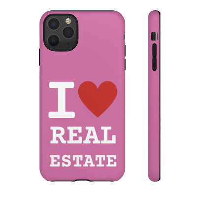 Tough Case - I Heart - Pink (31 Sizes)