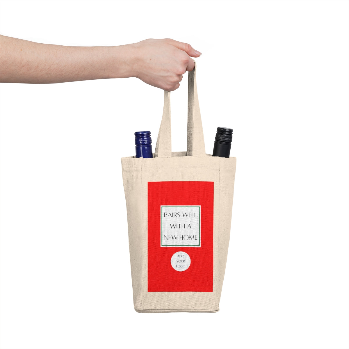 Double Wine Tote - Red